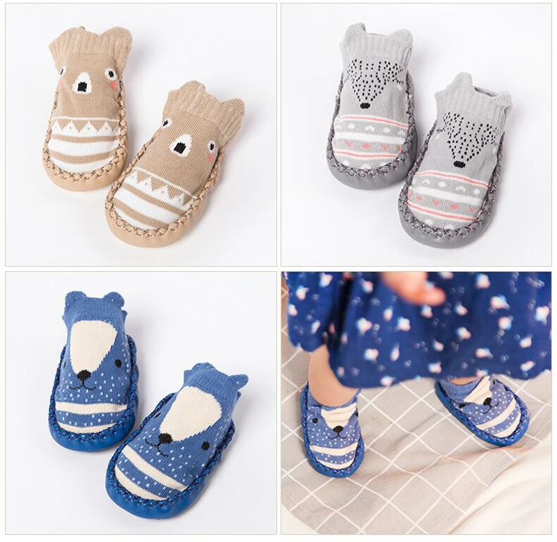  Animal Anti Slip Indoor Shoe Sock