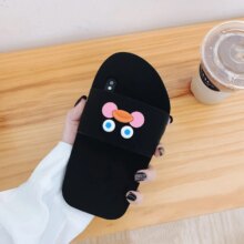 Duck Soft Silicone Case Capa Funny Slipper Phone Case Cover Duck Soft Silicone Case Capa Funny Slipper Phone Case Cover