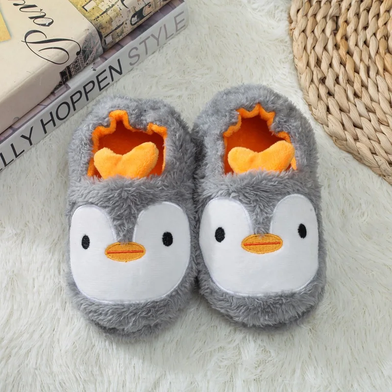 Penguin Comfortable Baby Warm Cotton Indoor Plush Shoe Penguin Comfortable Baby Warm Cotton Indoor Plush Shoe