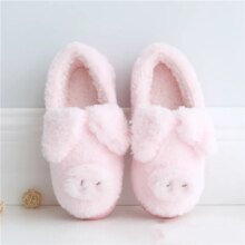 Pig Design Furry Sneaker Plush Warm Indoor Floor Shoe Pig Design Furry Sneaker Plush Warm Indoor Floor Shoe