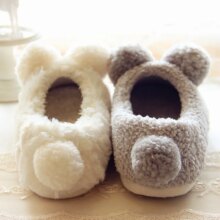 Cute Sheep Animal Plush Indoor Shoes For Women Cute Sheep Animal Plush Indoor Shoes For Women