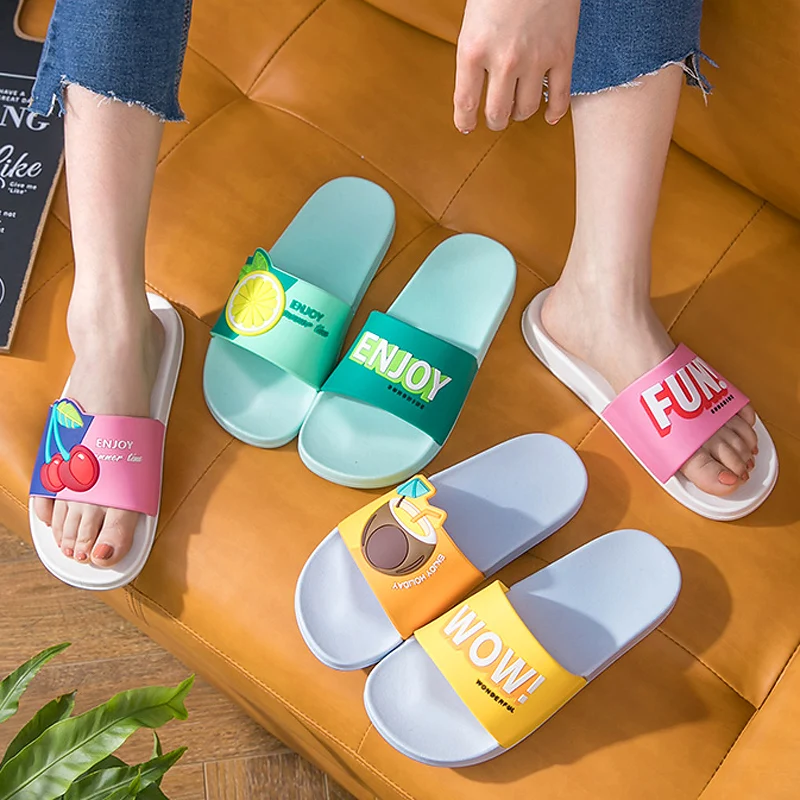 Animal Cartoon Both Flip Flops Home Slippers