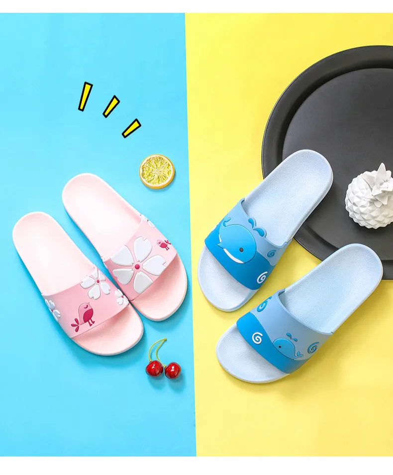 Animal Cartoon Both Flip Flops Home Slippers