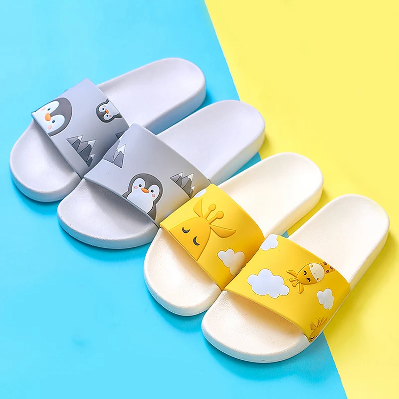 Animal Cartoon Both Flip Flops Home Slippers