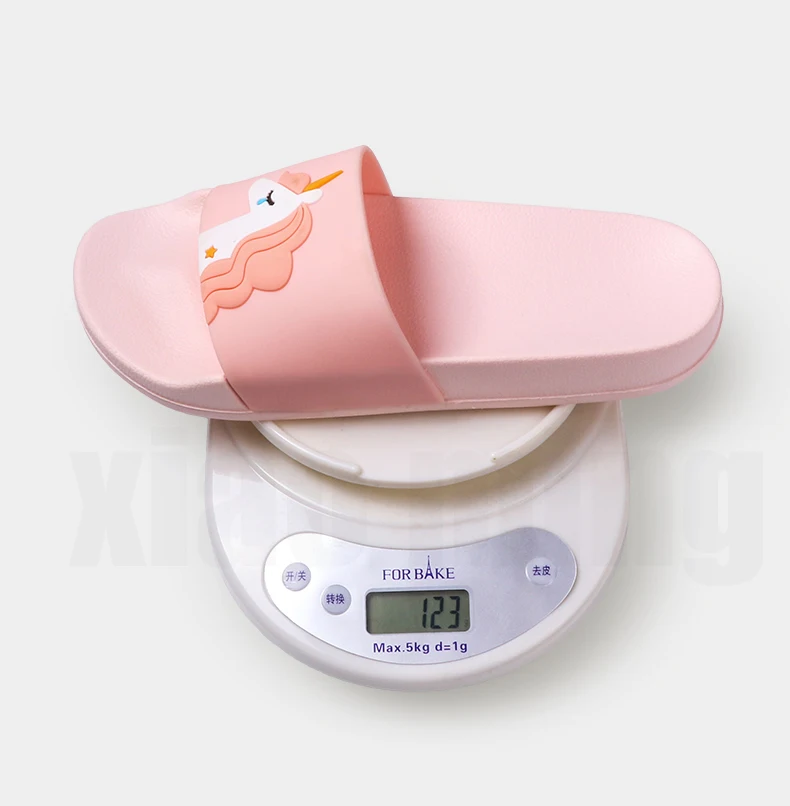 Unicorn Cartoon Flip Flops Non-Slip Soft Home Slippers