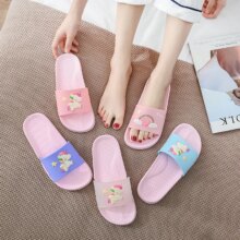 Unicorn Cartoon Flip Flops Non-Slip Soft Home Slippers Unicorn Cartoon Flip Flops Non-Slip Soft Home Slippers