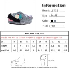 Cartoon Monster Soft Zombie Fur Plush Casual Shoes For Women Cartoon Monster Soft Zombie Fur Plush Casual Shoes For Women