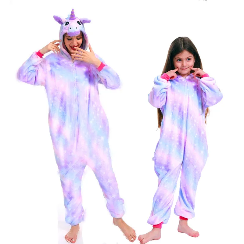 Unicorn Animal Cartoon Pajamas Sleepwear