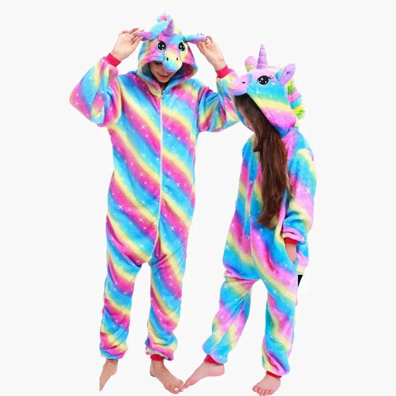 Unicorn Animal Cartoon Pajamas Sleepwear