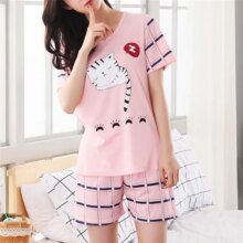 Kawaii Short Sleeve Casual Pajamas Sleepwear Kawaii Short Sleeve Casual Pajamas Sleepwear