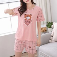 Kawaii Short Sleeve Casual Pajamas Sleepwear Kawaii Short Sleeve Casual Pajamas Sleepwear