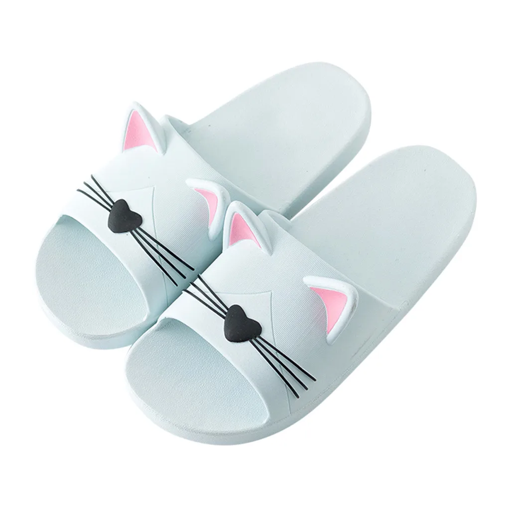Cartoon Cat Indoors Floor Sandals