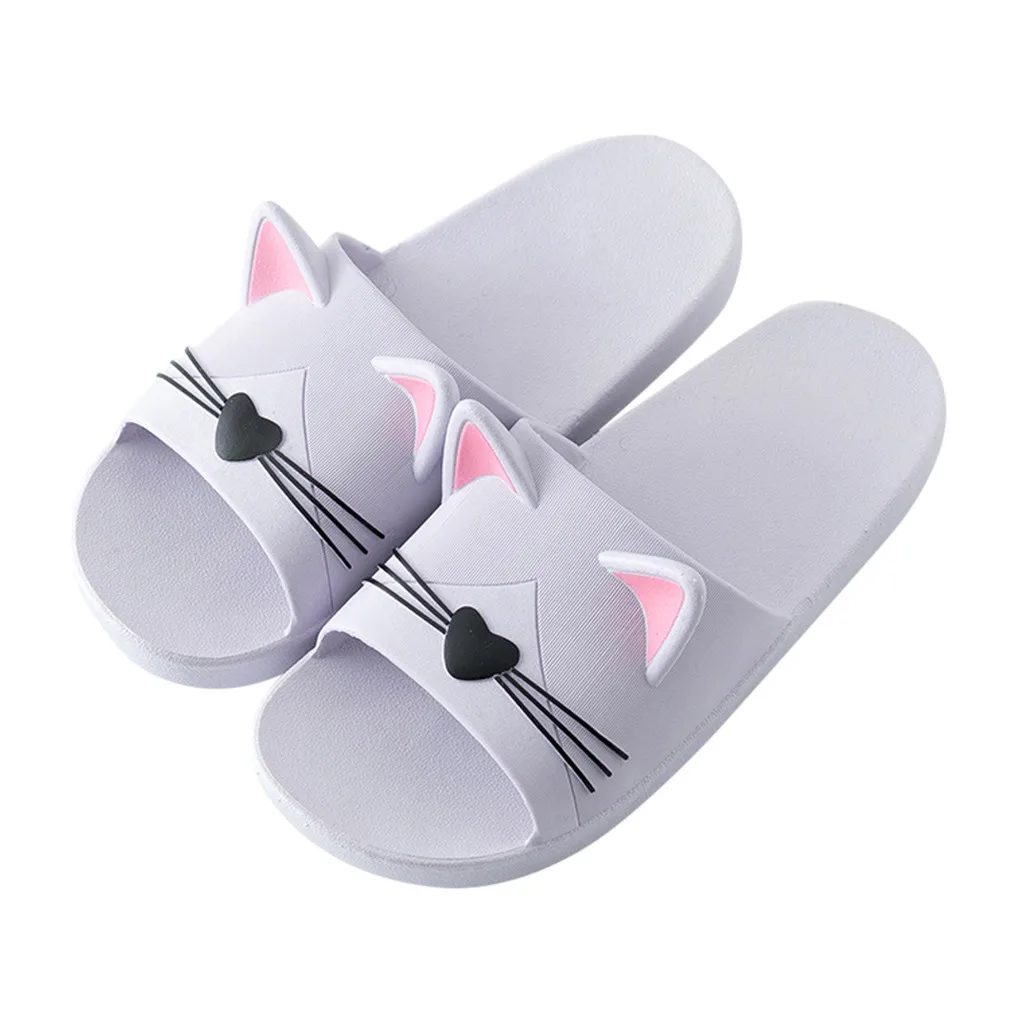 Cartoon Cat Indoors Floor Sandals