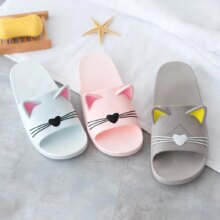 Cartoon Cat Indoors Floor Sandals Cartoon Cat Indoors Floor Sandals
