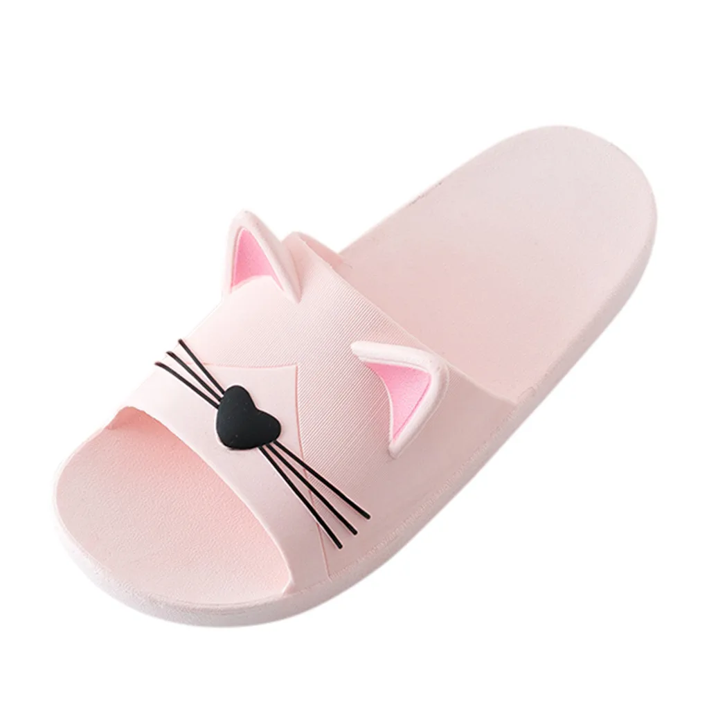 Cartoon Cat Indoors Floor Sandals