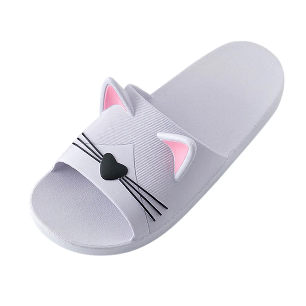 Cartoon Cat Indoors Floor Sandals