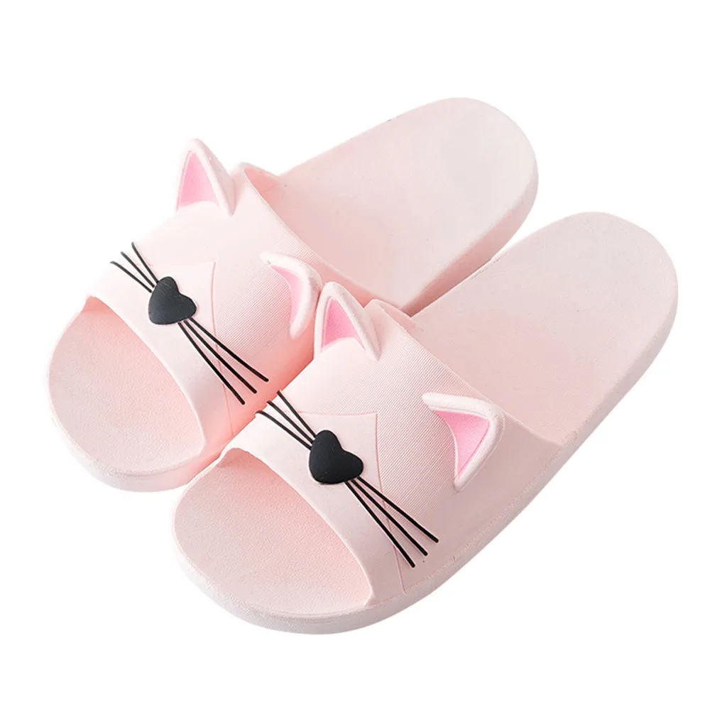 Cartoon Cat Indoors Floor Sandals