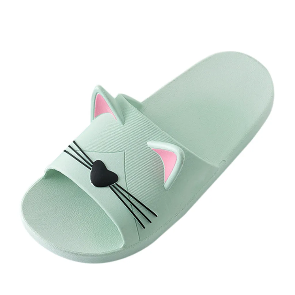 Cartoon Cat Indoors Floor Sandals
