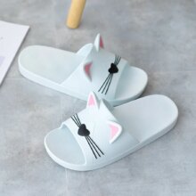 Cartoon Cat Indoors Floor Sandals Cartoon Cat Indoors Floor Sandals