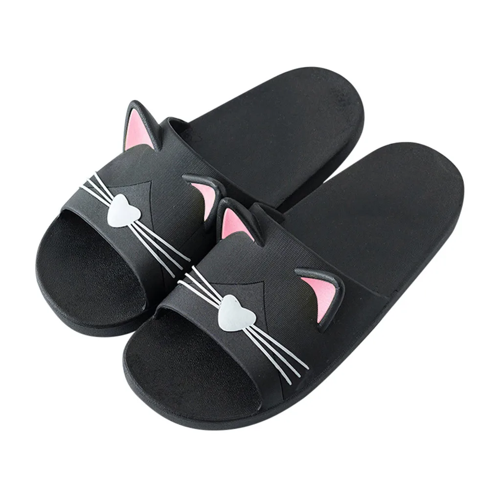 Cartoon Cat Indoors Floor Sandals