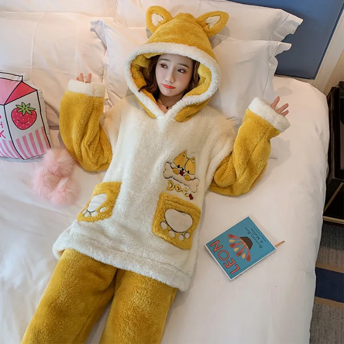 Cartoon Sheep Clothes Pajama Nightwear