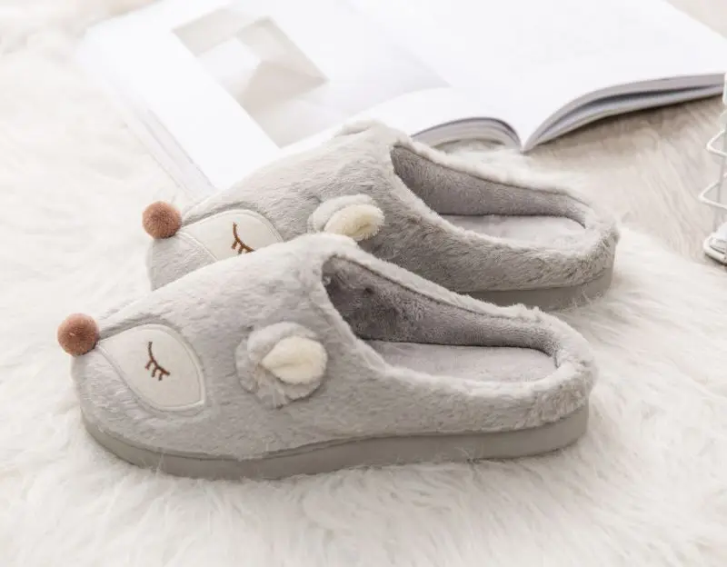 Animal Fox Design Indoor Slippers