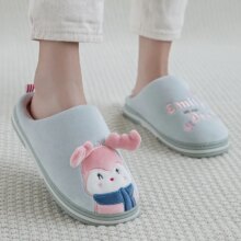 Elk Reindeer Flat Soft Kawaii Slippers Elk Reindeer Flat Soft Kawaii Slippers