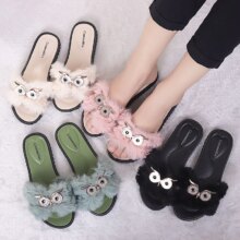 Cartoon Owl Flat Kawaii Slipper Cartoon Owl Flat Kawaii Slipper