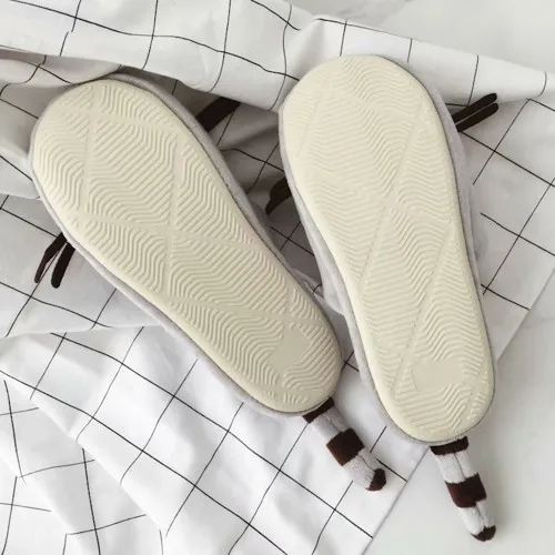Cat Cartoon Plush Indoor Warm Slippers