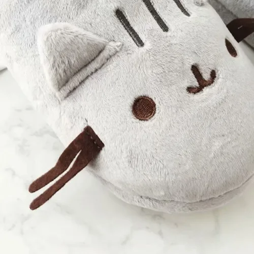 Cat Cartoon Plush Indoor Warm Slippers