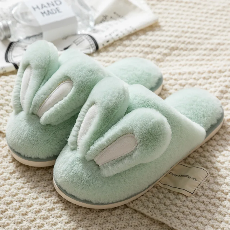 Cartoon Bunny Rabbit Nonslip Indoor Warm Slippers
