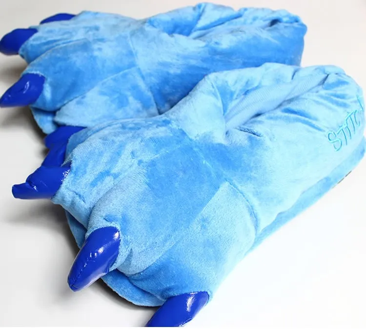 Animal Monster Paw Cute Plush Slippers