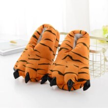 Animal Monster Paw Cute Plush Slippers Animal Monster Paw Cute Plush Slippers
