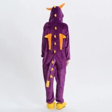 Spyro Dragon Cartoon Kigurumis Onesie Sleepwear Jumpsuit Spyro Dragon Cartoon Kigurumis Onesie Sleepwear Jumpsuit