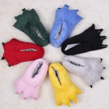 Monster Cartoon Soft Plush Warm Animal Paw Slippers Monster Cartoon Soft Plush Warm Animal Paw Slippers