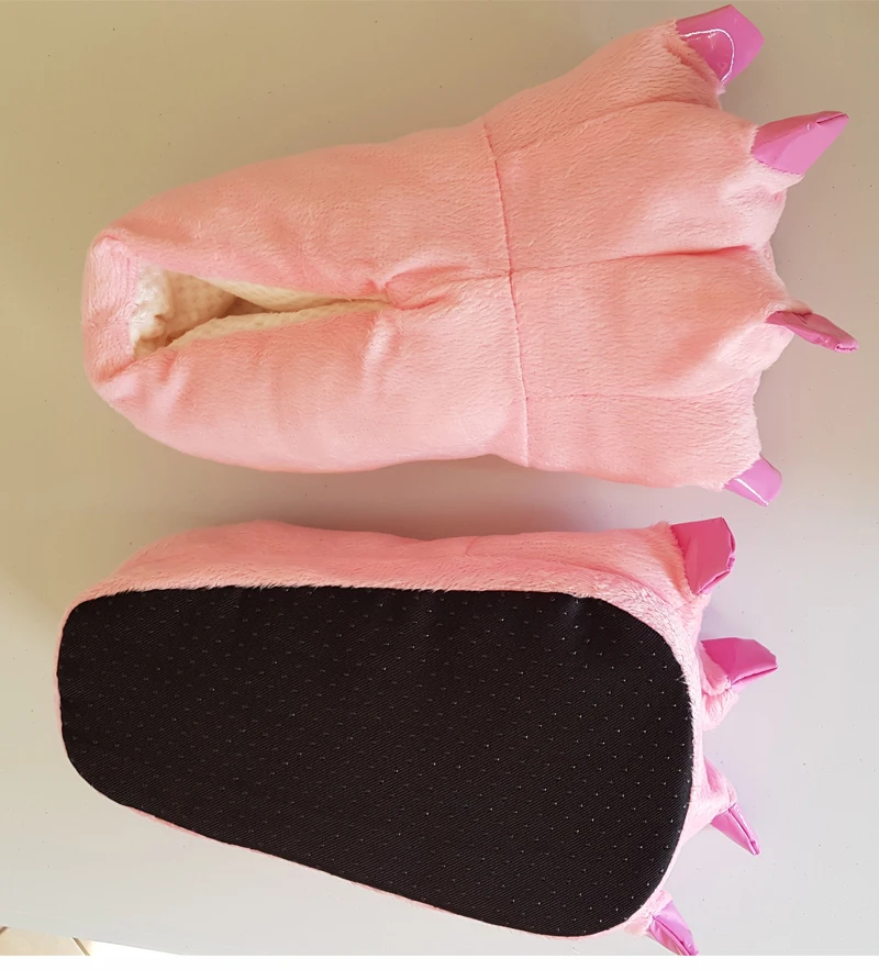 Monster Claw Cartoon Soft Plush Warm Slippers Monster Claw Cartoon Soft Plush Warm Slippers