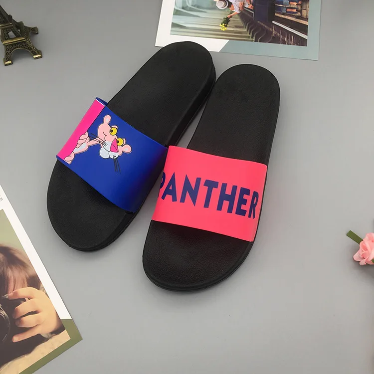 Cartoon Pink Panther Bedroom Flip Flops Slippers Cartoon Pink Panther Bedroom Flip Flops Slippers