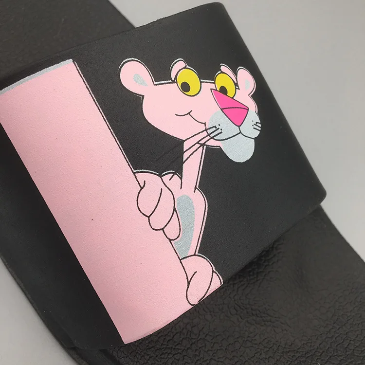 Cartoon Pink Panther Bedroom Flip Flops Slippers Cartoon Pink Panther Bedroom Flip Flops Slippers
