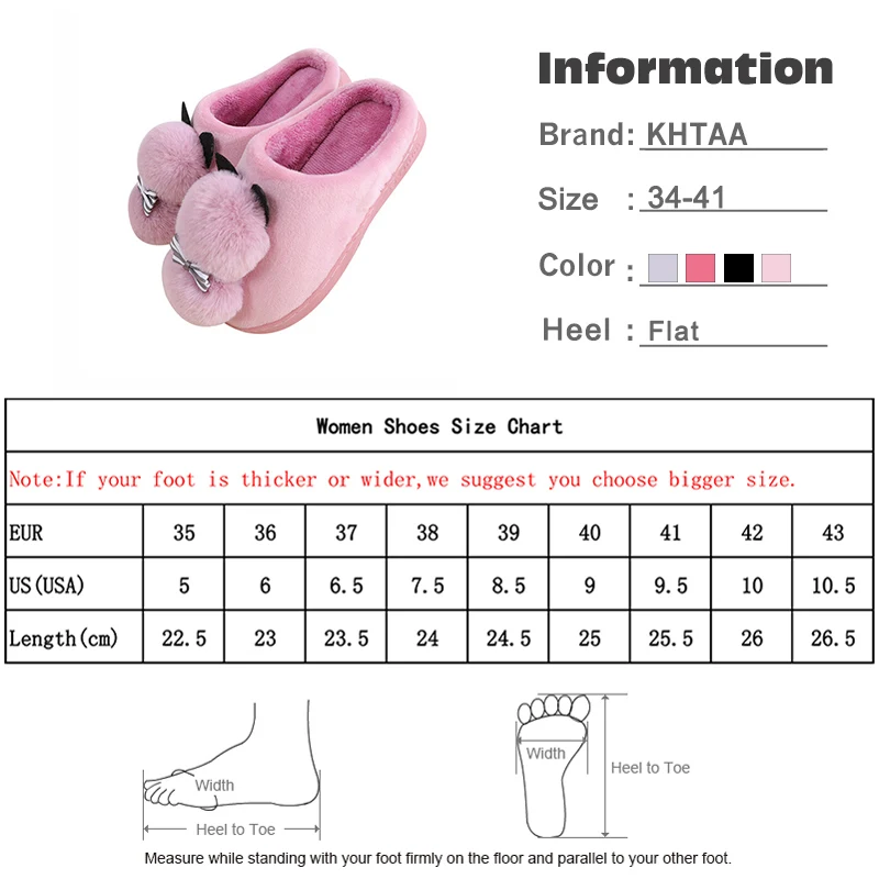 Cartoon Cat Soft Warm Plush Slippers