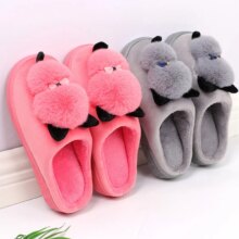 Cartoon Cat Soft Warm Plush Slippers Cartoon Cat Soft Warm Plush Slippers