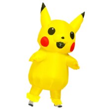 Mascot Lovely Yellow Pikachu Halloween Fancy Party Dress Costume Mascot Lovely Yellow Pikachu Halloween Fancy Party Dress Costume