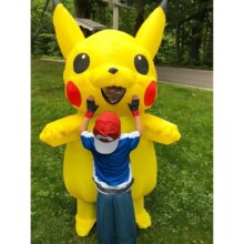 Pokemon Pikachu Anime Cosplay Costume For Adults And Kids Pokemon Pikachu Anime Cosplay Costume For Adults And Kids
