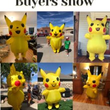 Pokemon Pikachu Anime Cosplay Costume For Adults And Kids Pokemon Pikachu Anime Cosplay Costume For Adults And Kids