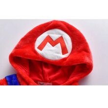Red Mario Onesie Kigurumis Soft Warm Pajama Sleepwear Red Mario Onesie Kigurumis Soft Warm Pajama Sleepwear