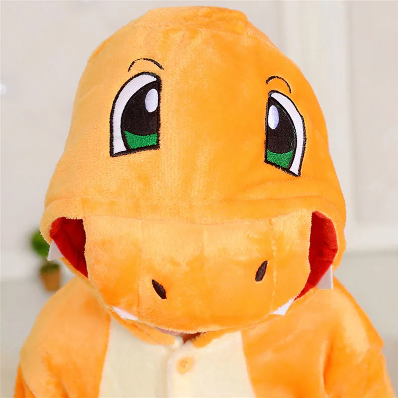 Kigurumi Onesie Charmander Charizard Dragon Cartoon Sleepwear Suit