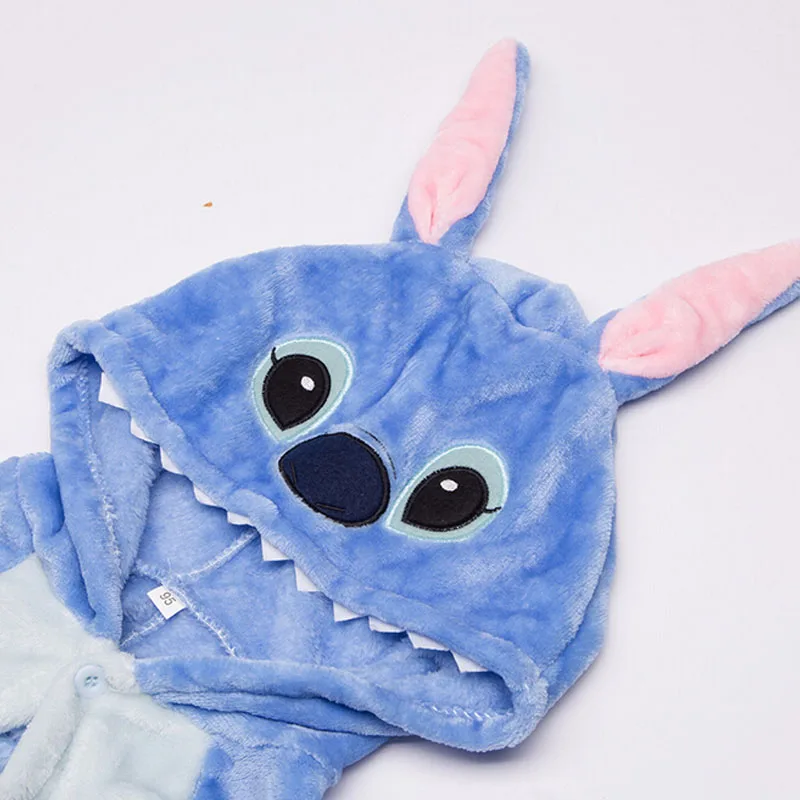 Stitch Cartoon Jumpsuit Kigurumis Onesie Sleepwear