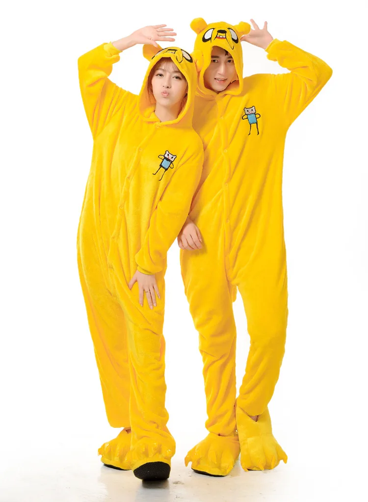 Yellow Dog Cartoon Kigurumi Onesie Pajamas Soft Warm Sleepwear Yellow Dog Cartoon Kigurumi Onesie Pajamas Soft Warm Sleepwear