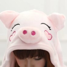 Pink Pig Cartoon Pajama Kigurumi Onesie Sleepwear Pink Pig Cartoon Pajama Kigurumi Onesie Sleepwear