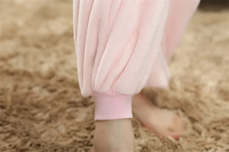 Pink Pig Cartoon Pajama Kigurumi Onesie Sleepwear