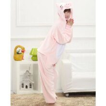 Pink Pig Cartoon Pajama Kigurumi Onesie Sleepwear Pink Pig Cartoon Pajama Kigurumi Onesie Sleepwear
